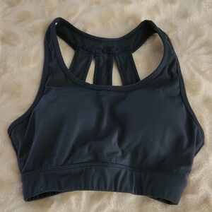 Black Sports Bra